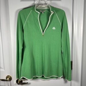 Clover by Bobby Jones Golf Pullover Green Large